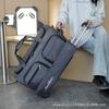 Bolsa Carrito Plegable de Oxford con Correa para el Hombro Bolsa de Arrastre Portátil con Ruedas en el Hombro Bolsa de Viaje Personalizada de Fábrica al por Mayor