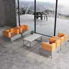 Juego de Sofá y Mesa de Café para Oficina para Reuniones de Negocios, Recepción, Recepción de Hotel, Vestíbulo, Sala de Espera, Sala de Lectura, Ocio