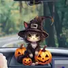 Decoración Colgante de Calabaza de Dibujos Animados de Acrílico para Coche de Bruja, Más Vendido de Halloween en Amazon Transfronterizo
