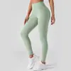 Pantalones de Yoga para Correr Juyitang Melocotón Cadera Elásticos Cintura Alta Abdominal Levantamiento de Cadera Sensación Desnuda Sin Marcas