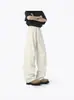Pantalones Cortavientos Estilo Funcional Outdoor Americano Hombres y Mujeres Marca de Moda Impermeables Pantalones Cargo Guapos de Moda Pierna Ancha Caída Casual Pantalones Largos