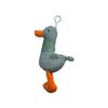 Muñeco de Peluche Celebridad de Internet Explosivo Cara Fea Linda Muñeco Pato Recargando Llavero Colgante para Mochila Decoraciones Colgantes de Gaviota