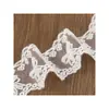 Venta al por mayor del fabricante Encaje de Malla de 4.5cm Encaje de Seda de Leche Ropa Lolita Encaje Bordado en Malla Personalización