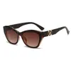 Nuevas Gafas de Sol de Moda Europeas y Americanas Ojo de Gato para Mujer, Gafas de Sol Personalizadas Estilo Callejero para Mujer, Gafas de Sol al por Mayor Transfronterizas