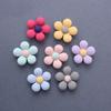 Pegatinas magnéticas para refrigerador con ramo de flores de cinco pétalos esmerilado, pegatinas magnéticas decorativas para refrigerador, pegatinas magnéticas con mensaje en stock
