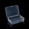 Caja de Muestra de Plástico Rectangular Transparente de 10.5 con Componentes Caja de Embalaje Herramientas Caja de Almacenamiento con Cuentas