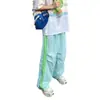 Pantalones de Verano Finos de Seda de Hielo para Hombre con Rayas Laterales, Pantalones Tácticos de Secado Rápido, Estilo Dopamina 2024