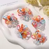 Atmósfera de Principios de Primavera Racimos de Flores de Cuentas de Arroz Color Crema de Hada DIY Aretes Frescos Dulces Lindos Accesorios para el Cabello Accesorios de Flor para Zapatos