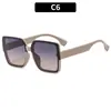 Nuevas Gafas de Sol Cuadradas de Moda Estilo Coreano Protección Solar Transfronterizas Ins Libro Rojo Celebridad de Internet Gafas de Sol Versátiles Gafas de Sol Casuales