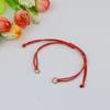 Pulseira Trançada de Cordão Encerado Acessórios DIY Transfronteiriços Casal Masculino e Feminino Ajustável Acessórios Atacado de Cordão de Mão Trançado Semiacabado