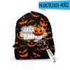 Mochila Casual Nueva Transfronteriza 2022 Mochila con Estampado de Calabaza Jack de Halloween Bolsa para Hombres y Mujeres Mochila Estilo Universitario