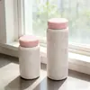Mini Copo Térmico Haoshun para Meninas, Estilo Fofo e Divertido para Beber Diretamente, Copo de Café Portátil, Copo de Lembrança com Infusor de Chá