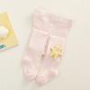 Medias para bebé de primavera y verano de algodón peinado con dibujos animados para niña, leggings para exterior, calcetines para bebé a prueba de mosquitos para niños de 1 a 3 años