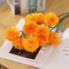Crisântemo de pingue-pongue flor artificial bola de crisântemo flor artificial material de flor de casamento flor de seda decoração de salão de casamento arte floral guia de estrada fileira de chão bola de cebola
