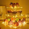 Soporte Popular de Acrílico para Pasteles Transfronterizo, Mesa de Postres Redonda de Torre Multi-Nivel, Soporte Transparente para Exhibición de Postres