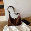 Bolso de Mano de Gran Capacidad Bolso de Mujer 2026 Nuevo Otoño Invierno Moda Retro Bolso Cruzado Versátil Toque de Alta Gama Bolso de Hombro Único
