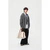 ANSWER ME Colección Otoño/Invierno: Suéter de Punto Simple y Elegante, Cárdigan de Punto con Capucha para Hombre, Ropa de Punto, M58