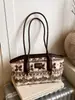 Bolsa Tote Retrô para o Dia a Dia, Grande Capacidade, High-End, Fashion, Versátil Bolsa de Lã para Mulheres, Bolsa de Ombro Estilo Coreano para Outono e Inverno para Mulheres