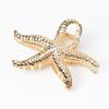 Pinza de Estrella de Mar Simple Personalizada Nueva Parte Trasera Cabeza Pinza de Tiburón Grande Clip para el Cabello de Mujer Accesorios para el Cabello de Alta Gama Horquilla