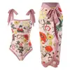 Traje de baño para mujer transfronterizo europeo y americano 2025 Bikini de playa Traje de baño de tirantes para nadar Bikini vintage