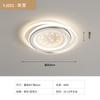 Lámpara LED cuadrada geométrica de espectro completo inteligente para protección ocular contra luz azul, simple, elegante, moderna, decoración del hogar, lámpara de techo