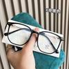 Chiai Nuevo Marco Grande TR90 Gafas Artísticas Miopes para Mujer Marco Estilo Coreano ins Estudiante Femenina Lentes Lisos Anti-luz Azul