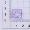 Botones de Cubo de Azúcar, Serie Estilo Fresco, Botones de Cuatro Agujeros, Botones Decorativos, Accesorios para Fundas de Teléfono, Materiales para Accesorios de Zuecos