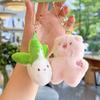 Jinnew Original Peluche Magnético Llavero Colgante de Animal Pequeño, Lindo Colgante Pequeño para Mejores Amigos y Parejas
