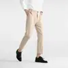 Novas Calças Sociais Casuais Finas Masculinas para a Primavera de 2024, Calças Respiráveis Business Casual para Homens