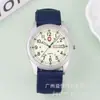 Reloj de Mesa de Calendario de Nylon Impermeable Casual para Hombre Correa de Lona Reloj de Pulsera para Hombre Reloj Deportivo del Ejército Resistente al Desgaste Luminoso