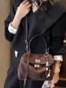 Bolso de mano platino para mujer, nuevo bolso de hombro coreano de tendencia 2026, bolso de mano de alta gama elegante de gran capacidad para el día a día