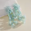Brincos Amarelos Europeus e Americanos Transfronteiriços, Brincos de Luxo Leve e de Alta Qualidade, Design Moderno e Versátil, Brincos de Nicho Atacado