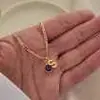 Tobillera Nueva Transfronteriza de Amazon con 26 Letras Iniciales Ojo de Diablo Redondo Sencillo Colgante Accesorios de Moda para el Pie Personalizados para Mujeres