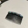 Peine de Cristal para el Cabello, Peine para Flequillo, Pasador Invertido, Accesorios Coreanos para el Cabello, Pasador para Adultos, Organizador de Cabello para la Parte Posterior de la Cabeza al por Mayor