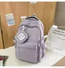 Mochilas Dopamina para Estudiantes de Secundaria y Preparatoria 2025 Nueva Mochila de Viaje de Gran Capacidad Mochila Casual Sencilla Venta Caliente