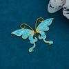 Accesorios de joyería DIY aleación colgante de mariposa de aceite de doble cara corona clásica para el cabello adorno material accesorios