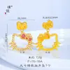 Collar Hello Kitty de Oro Arena con Diamante y Lazo del Mismo Estilo de la Tienda de Oro Puzuo, Collar con Cadena para Clavícula con Cabeza de Gato Calada para Mujer