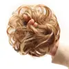 Yuan Yang Peluca Exportación Peluca de Barba Larga Goma para el Cabello Banda Elástica Goma para el Cabello Rizado Moño de Fibra de Alta Temperatura Moño Venta al por Mayor Dropshipping