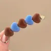 Pinzas Dulces Dopamina para el Cabello para Niñas, Lindas Pinzas para Flequillo Lateral, Pinzas de Pato Exquisitas y Sofisticadas