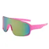 Nuevas Gafas de Ciclismo para Exteriores de Marco Grande, Cortavientos, para Día y Noche, Gafas de Sol con Protección Solar Transfronterizas Europeas y Americanas, Gafas de Sol Ins