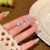 Pendientes Explosivos de Mariposa de Zircón para Mujer, Lujo Accesible, Pendientes Elegantes Exquisitos de Nicho de Gama Alta, Pendientes de Moda Estilo Popular de Douyin