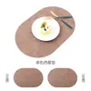 Mesa de Jantar de Cor Pura de Luxo Leve e de Alta Qualidade, Tapete para Mesa de Jantar de Hotel, Restaurante, Cabine, Tapete de Jantar para Casa, Isolamento Impermeável e à Prova de Óleo, Sem Lavagem