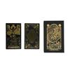 Baralho de Tarot Dourado Waite Carta de Tarot Tarot Impressão Colorida Carta de Tarot PVC Impermeável Jogo de Mesa de Tarot Toalha de Mesa
