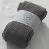 Leggings de fleece com listras verticais para outono e inverno, meia-calça de lã quente cinza escuro antiderrapante, meia-calça trançada para primavera e outono