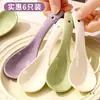 Cuchara Pequeña de Cerámica para el Hogar Grado Alimenticio Alto Valor Color Bajo Esmalte Cuchara para Comer Cuchara de Uso Personal Cuchara Pequeña