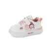 Sapatos Infantis para Crianças Pequenas Sapatos Baixos Estilo Board Respiráveis Resistentes ao Desgaste Sapatos Brancos para Meninas Sapatos Casuais para Alunos do Ensino Fundamental Sapatos Planos com Desenhos