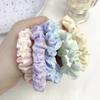 Estilo Nuevo Primavera y Verano Anillo para Cabello de Intestino Delgado Accesorios para el Cabello Estilo Coreano Tocado Estilo Chica Mori Pequeño y Fresco Anillo para Cabello de Intestino Grande Multicolores
