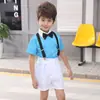 Macacão de performance infantil roupas de performance para meninos Roupa de pequeno apresentador roupas infantis para alunos do ensino fundamental e médio roupas de coral