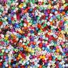 Pintura al Óleo Color Sólido Cuentas de Vidrio Millet Cuentas Redondas Accesorios Hechos a Mano para DIY Paquete de Materiales para Cuentas de Hilo Cuentas Sueltas Material para Collar Pulsera