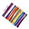 Raiz de Cabelo Colorida Mista Materiais DIY Brinquedos Educativos para Crianças Pinhões Tiras de Veludo Jardim de Infância Palito Torcido Artesanal Buquê Atacado